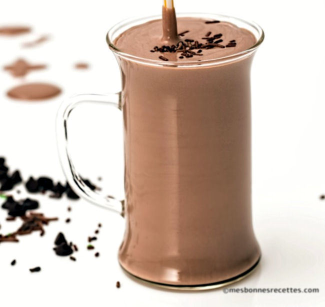 milk shake au chocolat