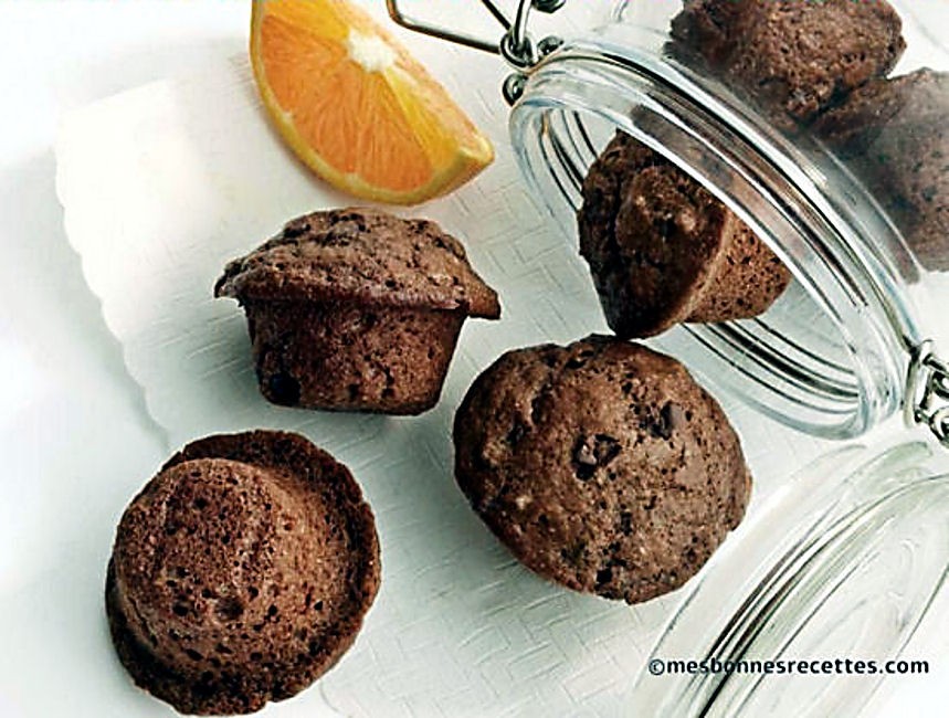 Muffins miniatures à l'orange