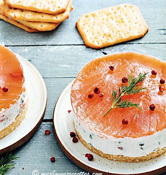 Cheesecake au saumon