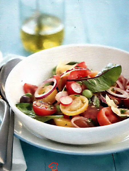 Salade de mini-tomates