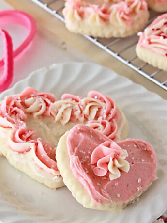 Biscuits au sucre de la Saint-Valentin