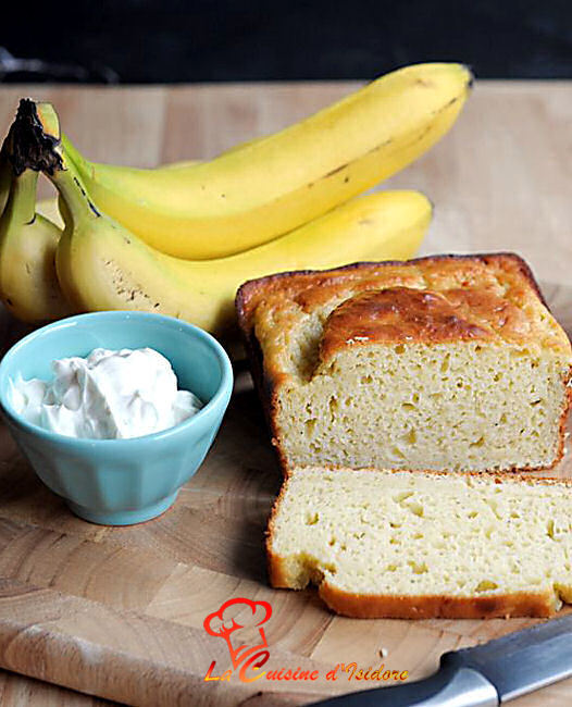 Gâteau yaourt à la banane