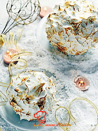 Boules de Noël crousti-glacée